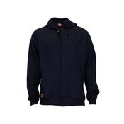 TECGEN FR Zip Front Hoodie in Navy